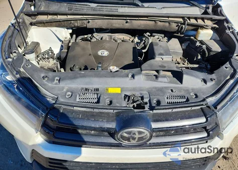 2018 Toyota Highlander Se from USA, damaged, VIN 5TDKZRFH4JS285204